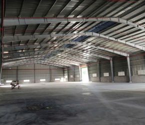 CHO THUÊ XƯỞNG 2,300m2. GIÁ 2,7/ USD M2  VỊ TRÍ BẾN CÁT BÌNH DƯƠNG CŨ HCM 