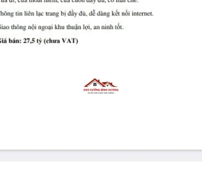 Bán xưởng trong khu công nghiệp Đức Hòa