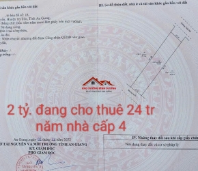 Bán đất tri tôn và thoại sơn An Giang