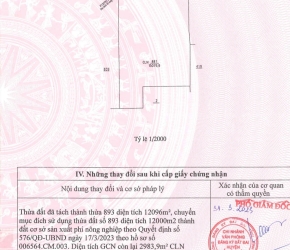 BÁN ĐẤT SKC TRẢ TIỀN 1 LẦN 50 NĂM BÌNH DƯƠNG DT ĐẤT 15.000m2