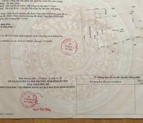 BÁN ĐẤT MẶT TIỀN QL13. 52m DT ĐẤT 3.874m2 GIÁ 60 tỷ 