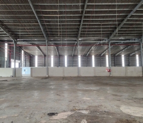 CHO THUÊ NHÀ XƯỞNG BẦU BÀNG DT 7.000m2 GIÁ 2,7 USD/ M2 
