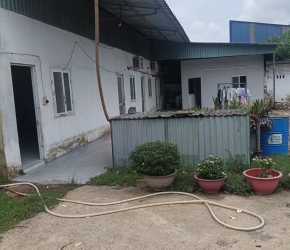 CHO THUÊ XƯỞNG 5.600m2 GIÁ 2,5 USD/.. M2 Tân Uyên Bình Dương Cũ HCM 