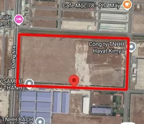 BÁN Đất KCN becamex Chơn Thành. DT 50.000m2 Giá 110 USD/ M2. Còn 40 năm. 